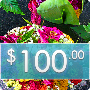 Flower Arrangement Package: $100